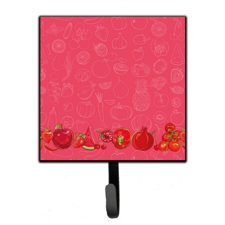 Jensendistributionservices Fruits & Vegetables in Red Leash or Key Holder MI1705071